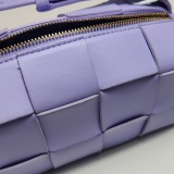 Bottega Veneta Brick Cassette Shoulder Bag Maxi Intrecciato Leather Small — thumbnail 9