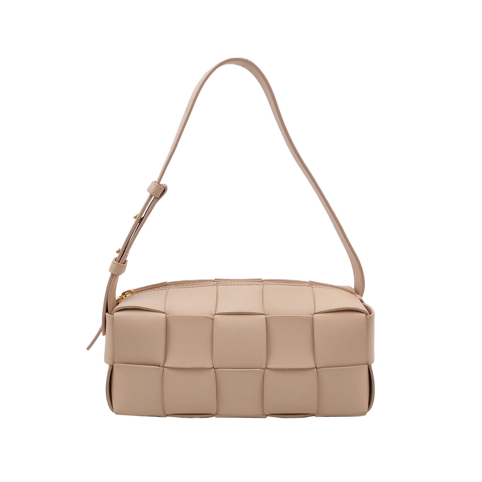Bottega Veneta Brick Cassette Shoulder Bag Maxi Intrecciato Leather Small — photo 1 of 17