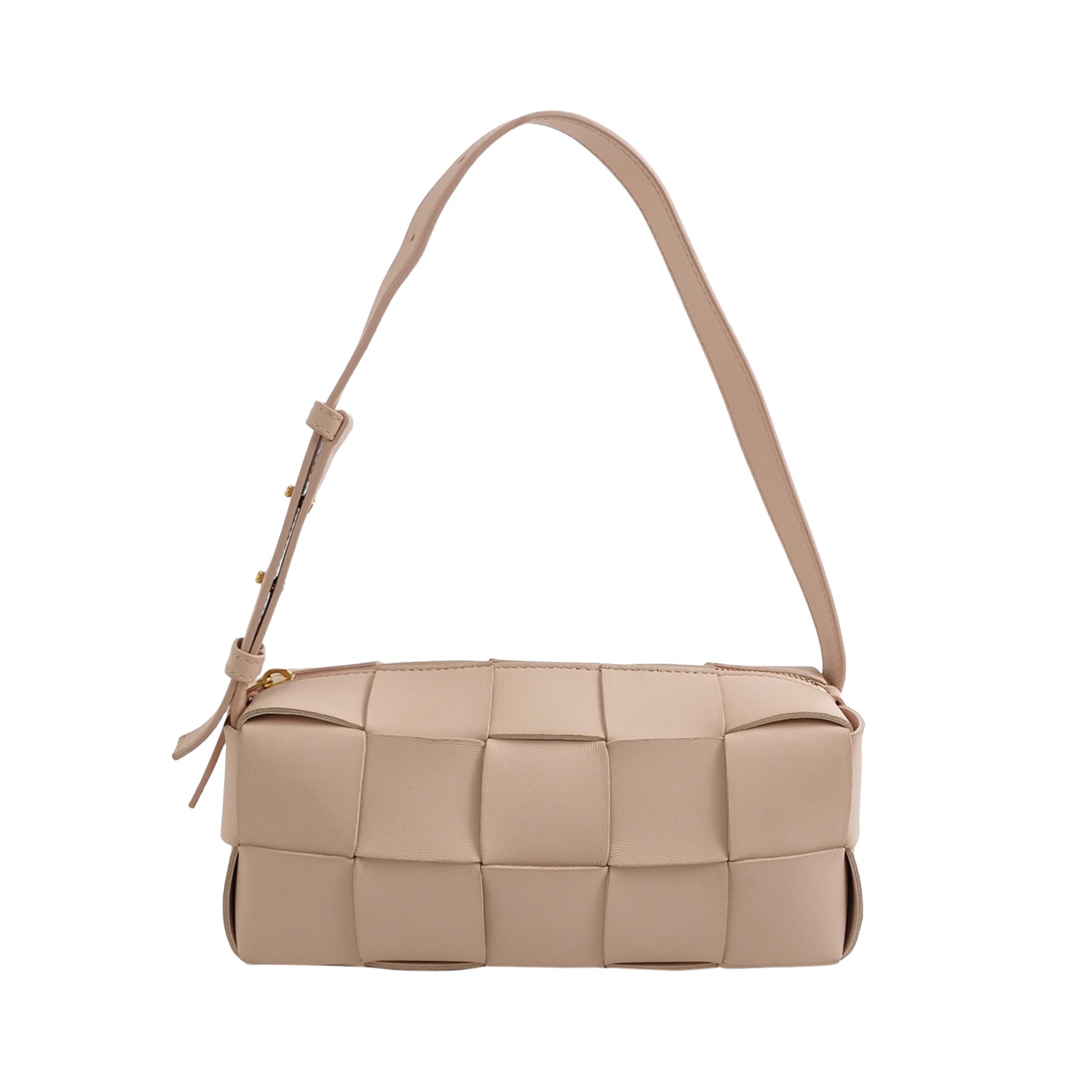 Bottega Veneta Brick Cassette Shoulder Bag Maxi Intrecciato Leather Small — photo 1 of 14