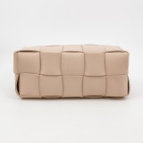 Bottega Veneta Brick Cassette Shoulder Bag Maxi Intrecciato Leather Small — thumbnail 6