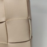 Bottega Veneta Brick Cassette Shoulder Bag Maxi Intrecciato Leather Small — thumbnail 14