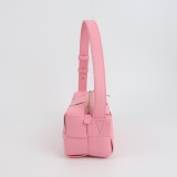 Bottega Veneta Brick Cassette Shoulder Bag Maxi Intrecciato Leather Small — thumbnail 4