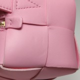 Bottega Veneta Brick Cassette Shoulder Bag Maxi Intrecciato Leather Small — thumbnail 15