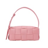 Bottega Veneta Brick Cassette Shoulder Bag Maxi Intrecciato Leather Small — thumbnail 1
