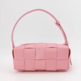 Bottega Veneta Brick Cassette Shoulder Bag Maxi Intrecciato Leather Small — thumbnail 3