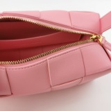 Bottega Veneta Brick Cassette Shoulder Bag Maxi Intrecciato Leather Small — thumbnail 7