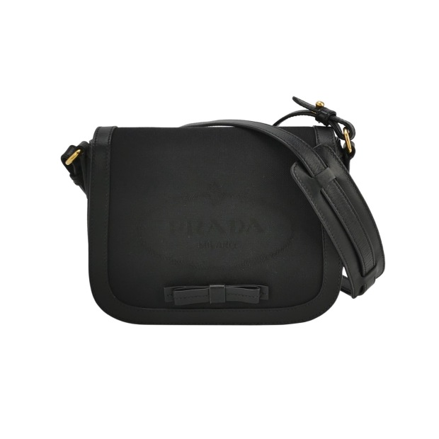 Prada Logo Flap Crossbody Shoulder Bag Saffiano Leather — pre-owned, Vierlot