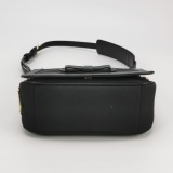 Prada Logo Flap Crossbody Shoulder Bag Saffiano Leather — thumbnail 6