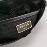 Prada Logo Flap Crossbody Shoulder Bag Saffiano Leather — thumbnail 8