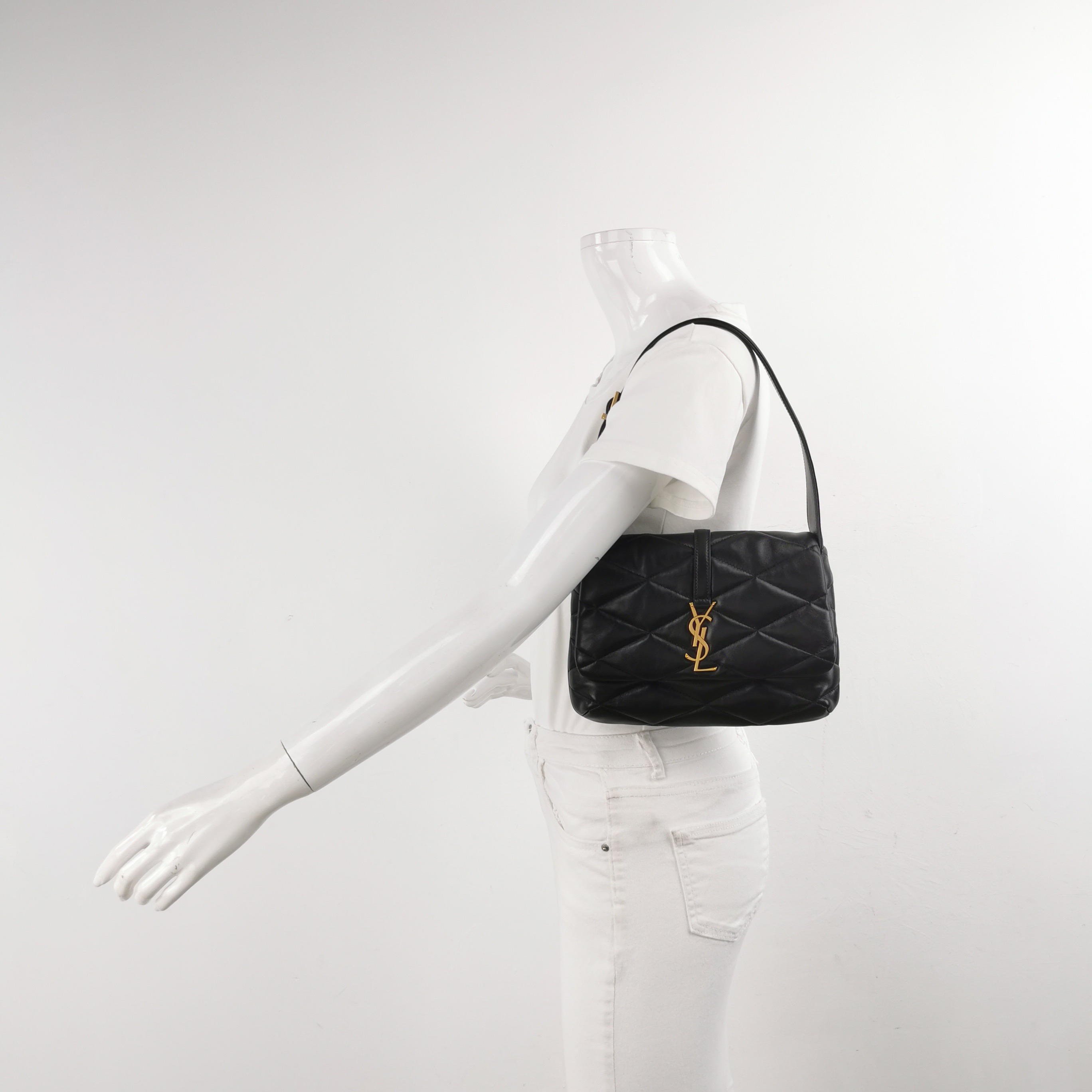 Saint Laurent Le 57 Shoulder Bag Quilted Leather — alternate view