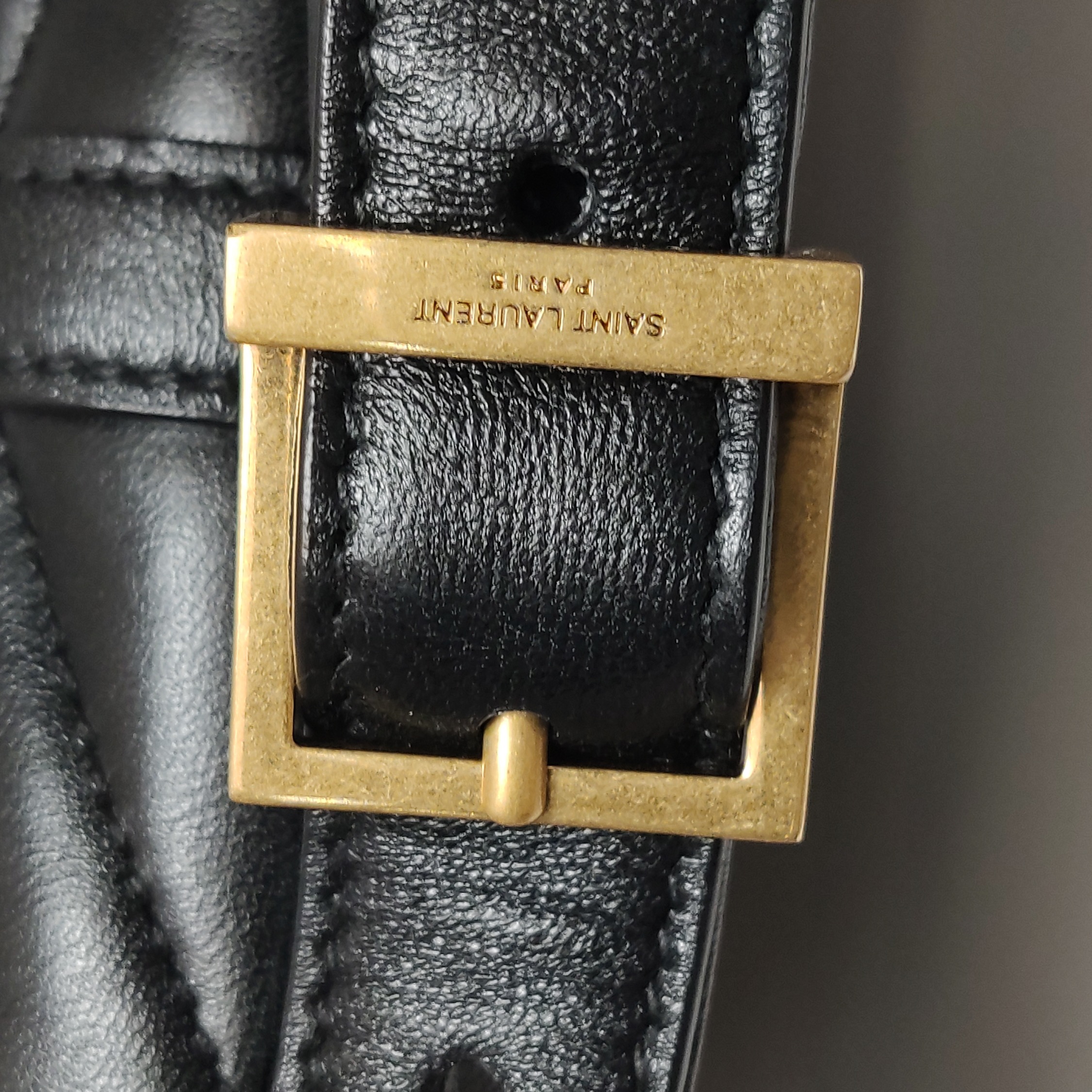 Saint Laurent Le 57 Shoulder Bag Quilted Leather — photo 14 of 16