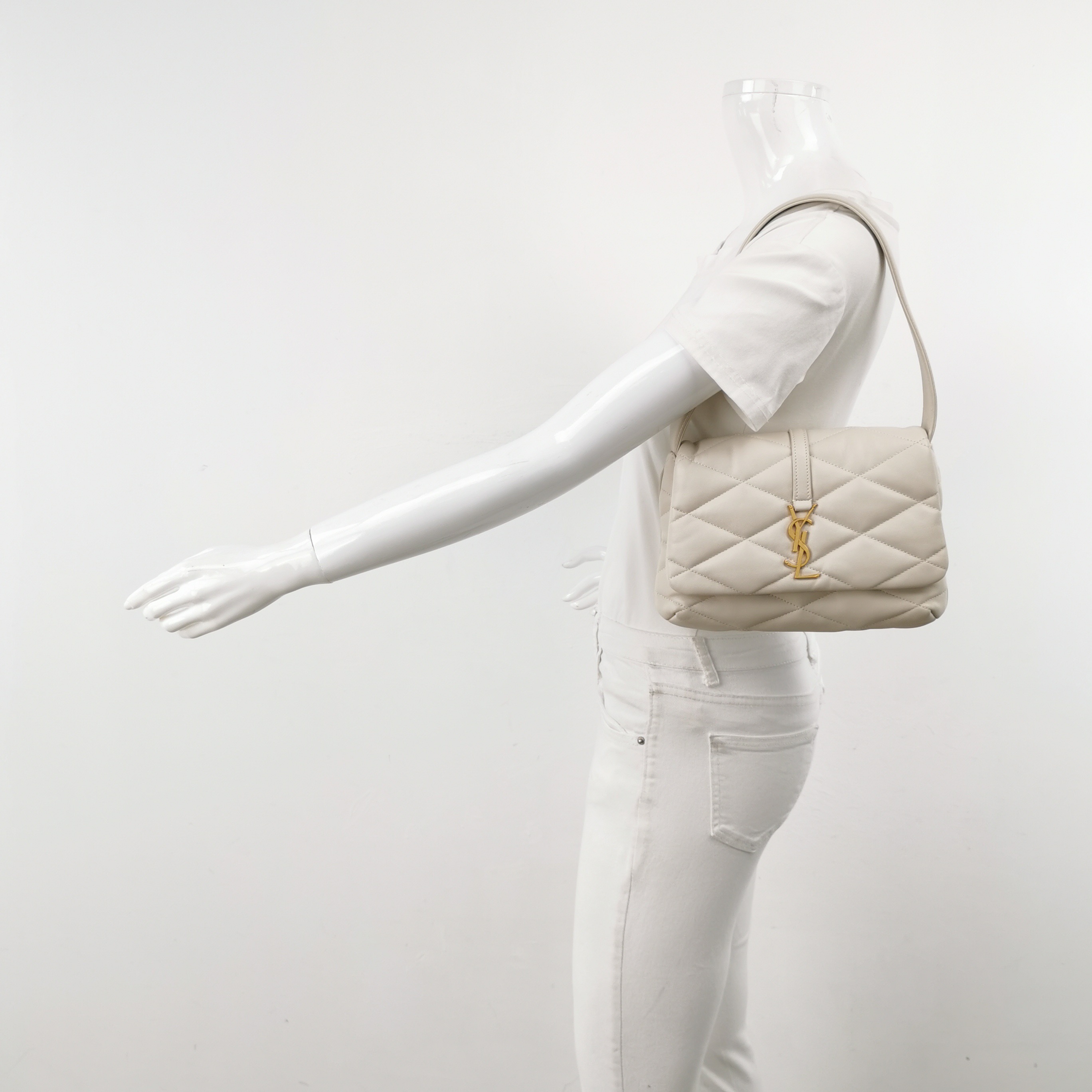 Saint Laurent Le 57 Shoulder Bag Quilted Leather — alternate view