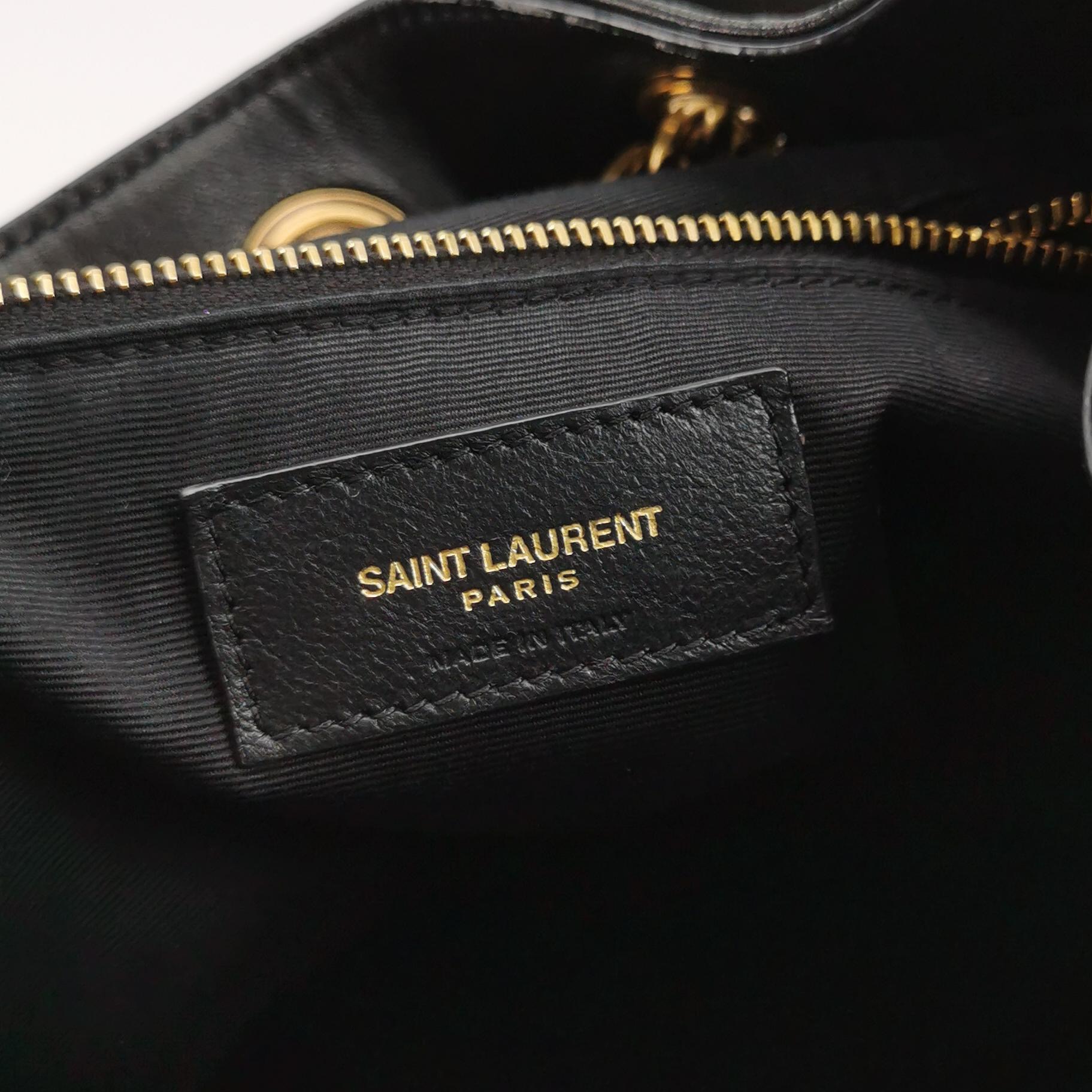 Saint Laurent Joe Backpack Matelasse Chevron Leather — photo 8 of 14