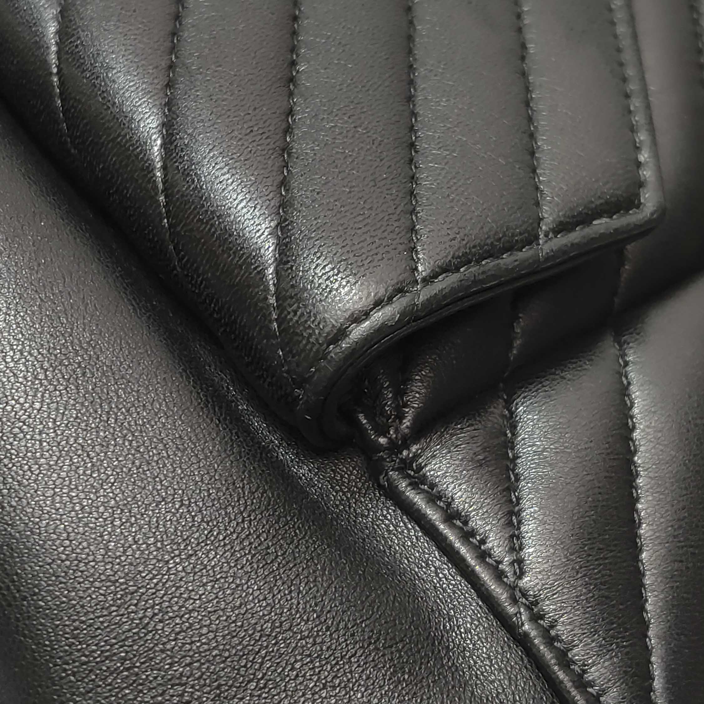Saint Laurent Joe Backpack Matelasse Chevron Leather — photo 11 of 14