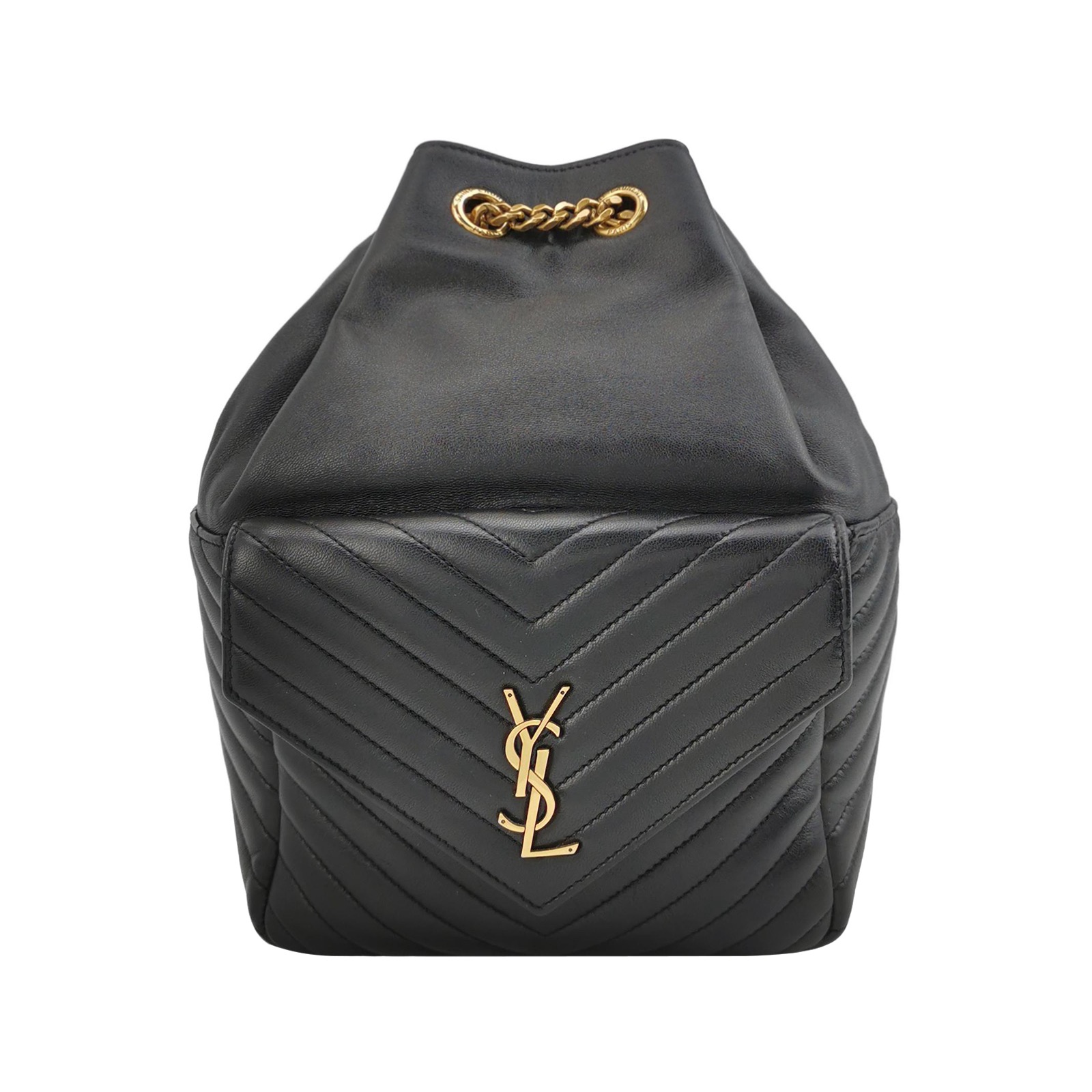 Saint Laurent Joe Backpack Matelasse Chevron Leather — photo 1 of 15