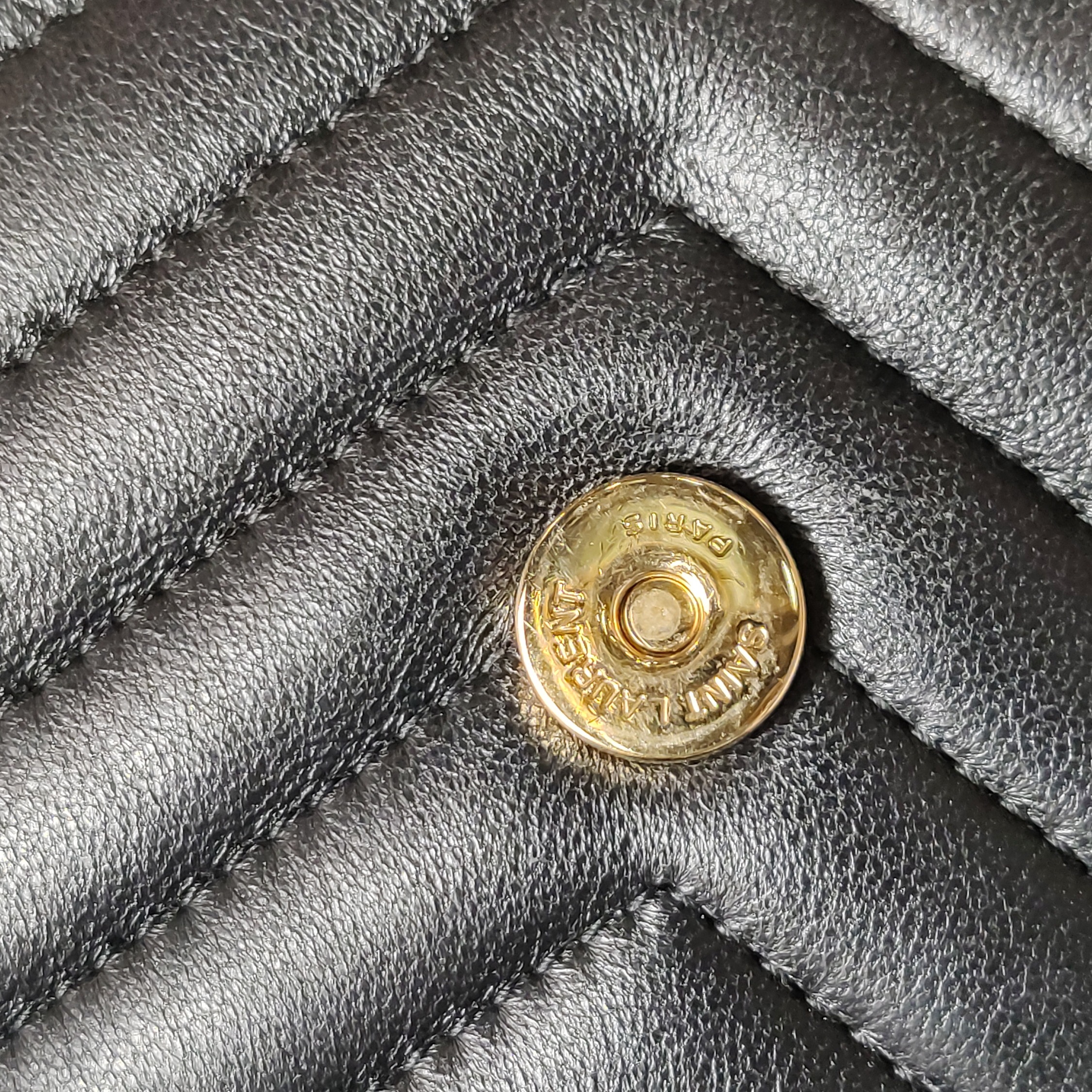 Saint Laurent Joe Backpack Matelasse Chevron Leather — photo 13 of 15