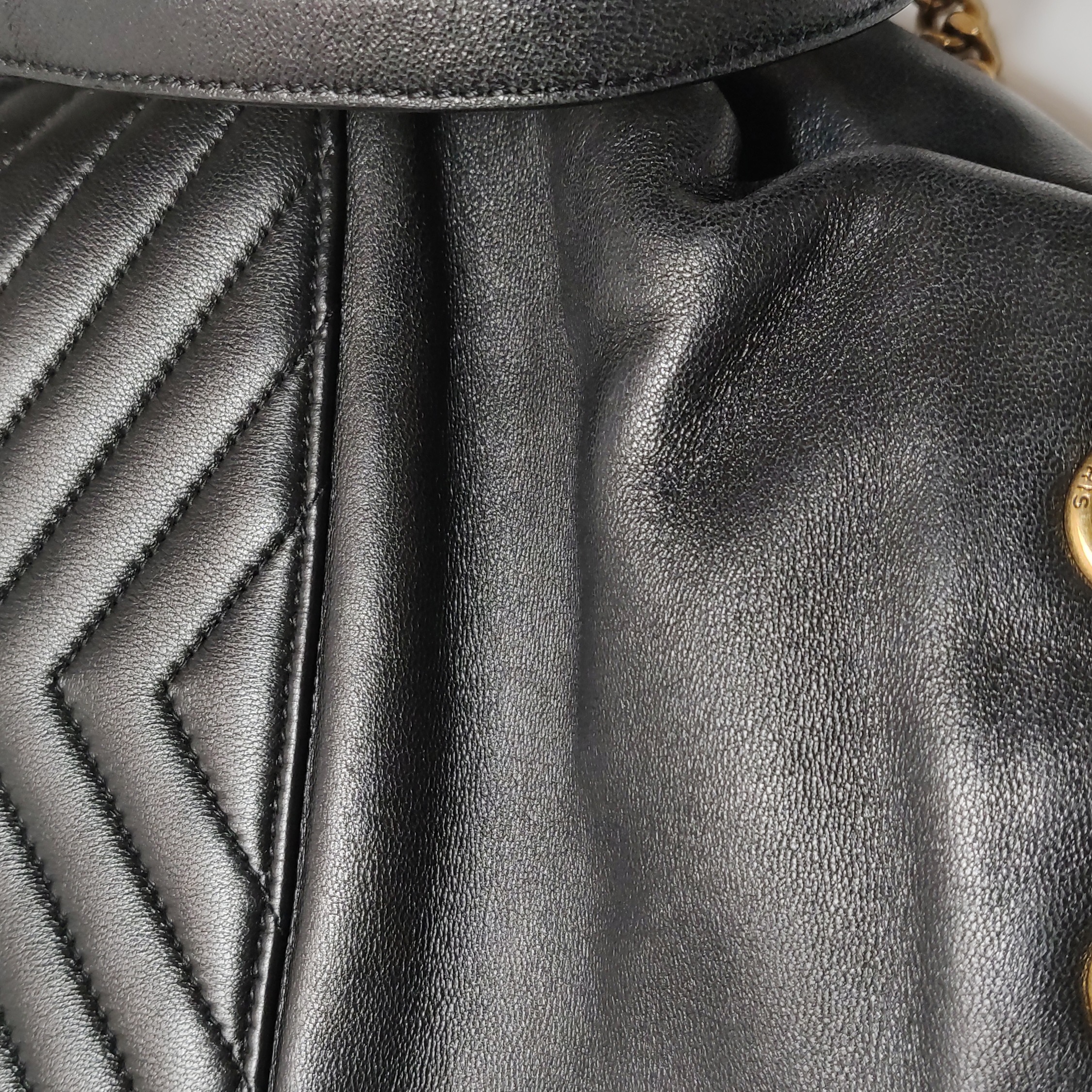 Saint Laurent Joe Backpack Matelasse Chevron Leather — photo 15 of 15