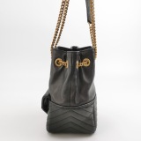 Saint Laurent Joe Bucket Bag Matelasse Chevron Leather Mini — thumbnail 5
