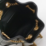 Saint Laurent Joe Bucket Bag Matelasse Chevron Leather Mini — thumbnail 7