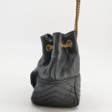 Saint Laurent Joe Bucket Bag Matelasse Chevron Leather Mini — thumbnail 5