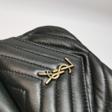 Saint Laurent Joe Bucket Bag Matelasse Chevron Leather Mini — thumbnail 9