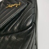 Saint Laurent Joe Bucket Bag Matelasse Chevron Leather Mini — thumbnail 13