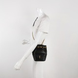 Saint Laurent Joe Bucket Bag Matelasse Chevron Leather Mini — thumbnail 2