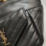 Saint Laurent Joe Bucket Bag Matelasse Chevron Leather Mini — thumbnail 8