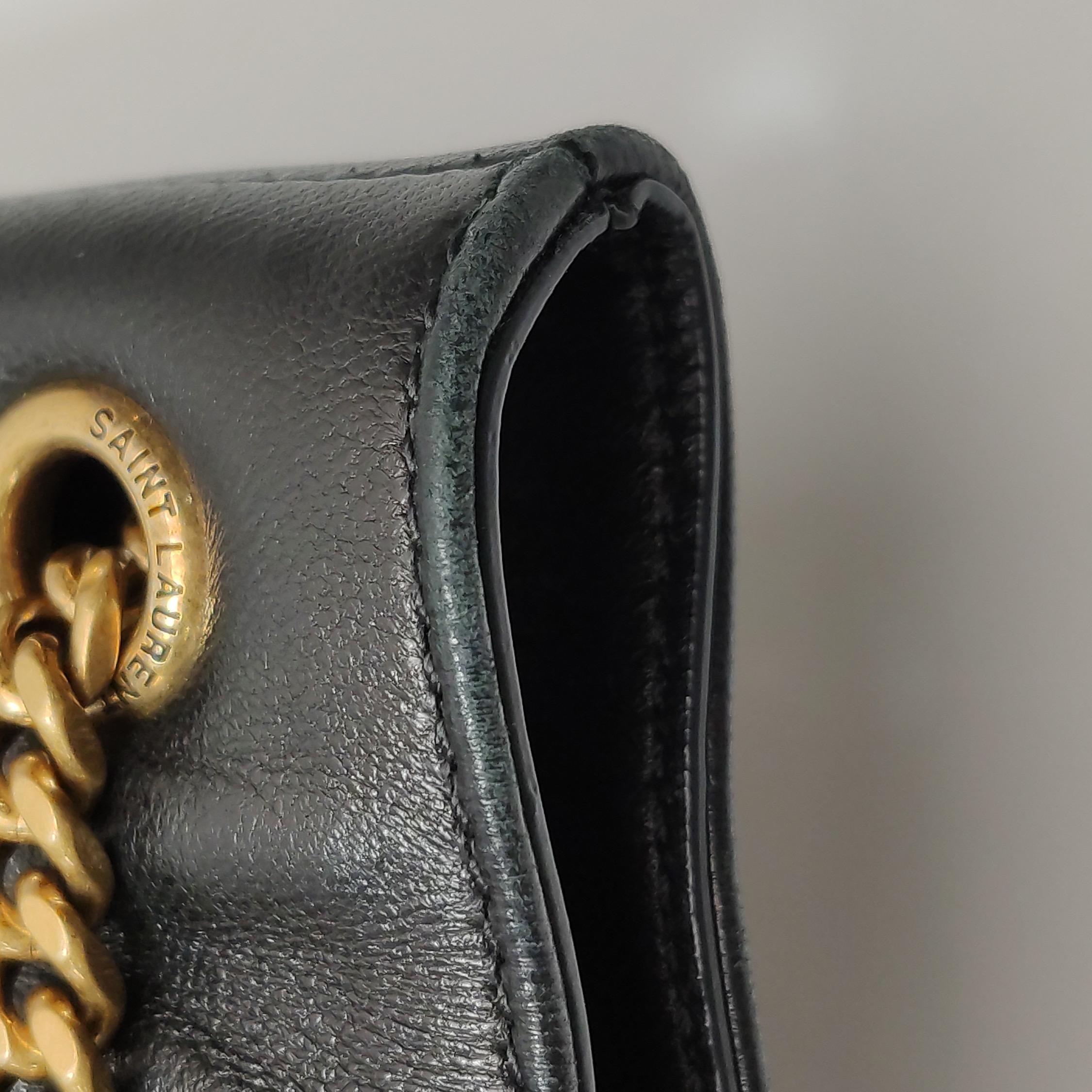 Saint Laurent Joe Bucket Bag Matelasse Chevron Leather Mini — photo 11 of 15