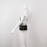 Saint Laurent Gaby Zip Around Vanity Bag Quilted Leather — thumbnail 2