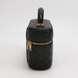 Saint Laurent Gaby Zip Around Vanity Bag Quilted Leather — thumbnail 5