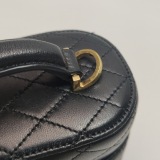 Saint Laurent Gaby Zip Around Vanity Bag Quilted Leather — thumbnail 11