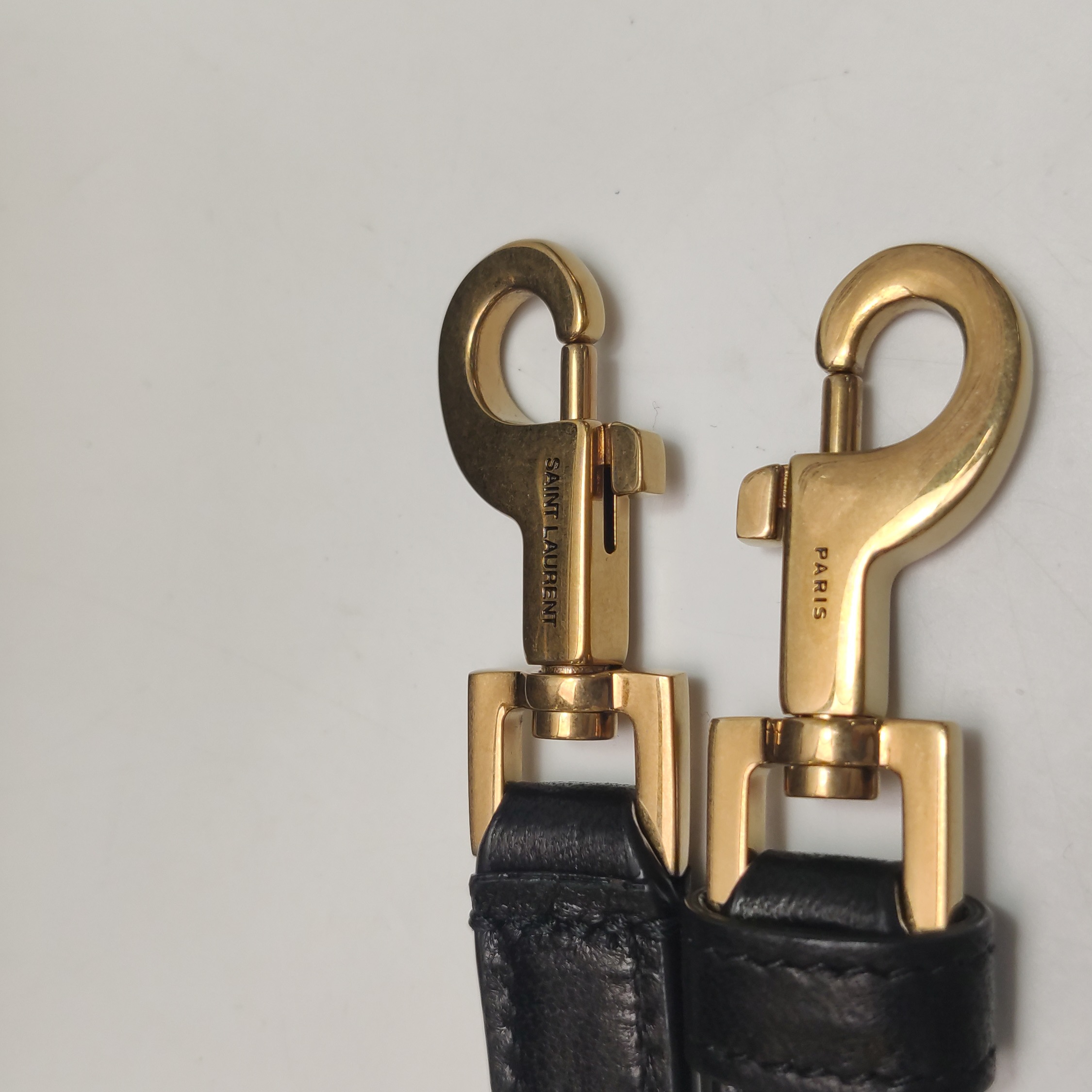 Saint Laurent Gaby Zip Around Vanity Bag Quilted Leather — photo 12 of 15