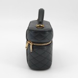 Saint Laurent Gaby Zip Around Vanity Bag Quilted Leather — thumbnail 5