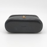 Saint Laurent Gaby Zip Around Vanity Bag Quilted Leather — thumbnail 6