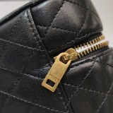 Saint Laurent Gaby Zip Around Vanity Bag Quilted Leather — thumbnail 11