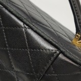 Saint Laurent Gaby Zip Around Vanity Bag Quilted Leather — thumbnail 15
