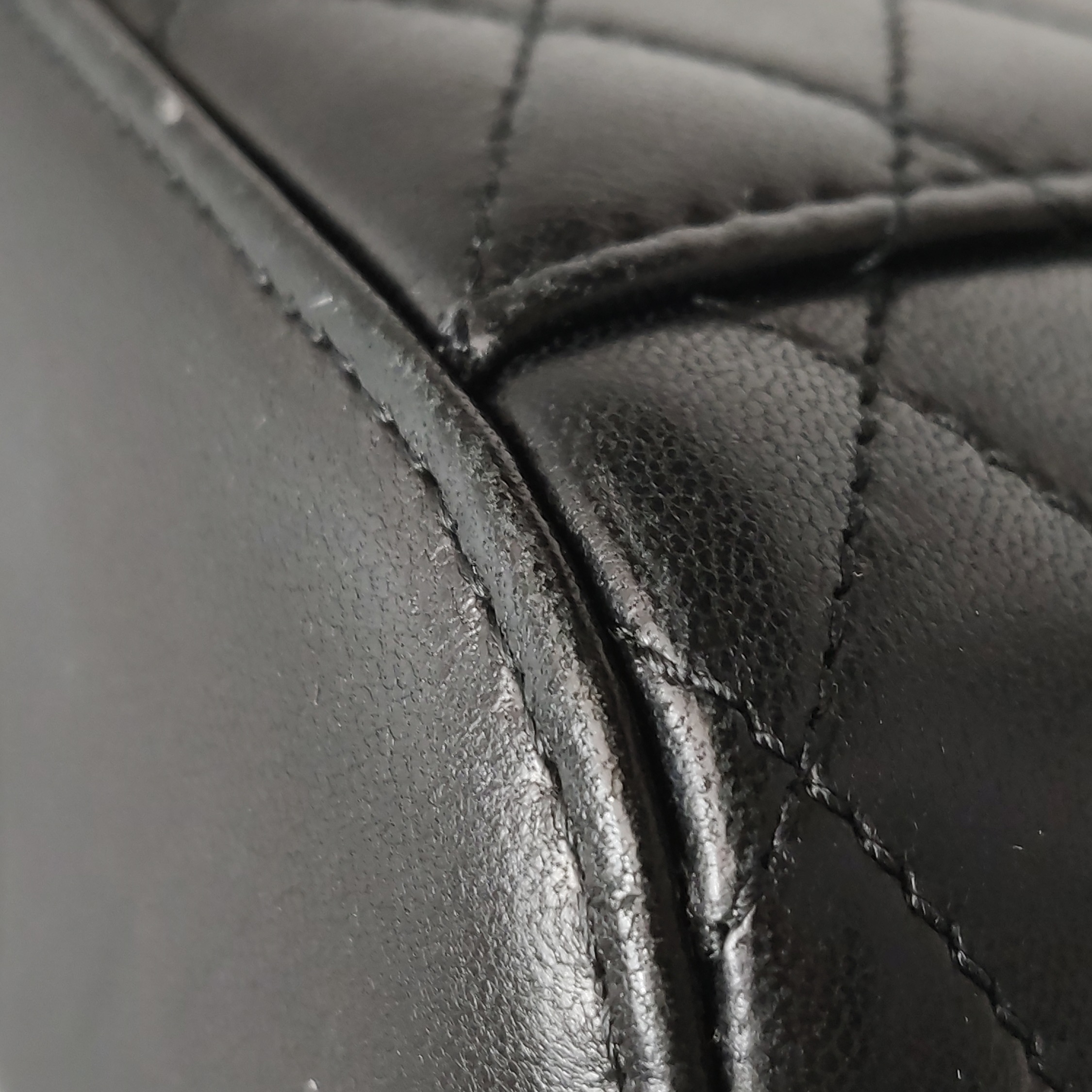 Saint Laurent Gaby Zip Around Vanity Bag Quilted Leather — photo 14 of 19