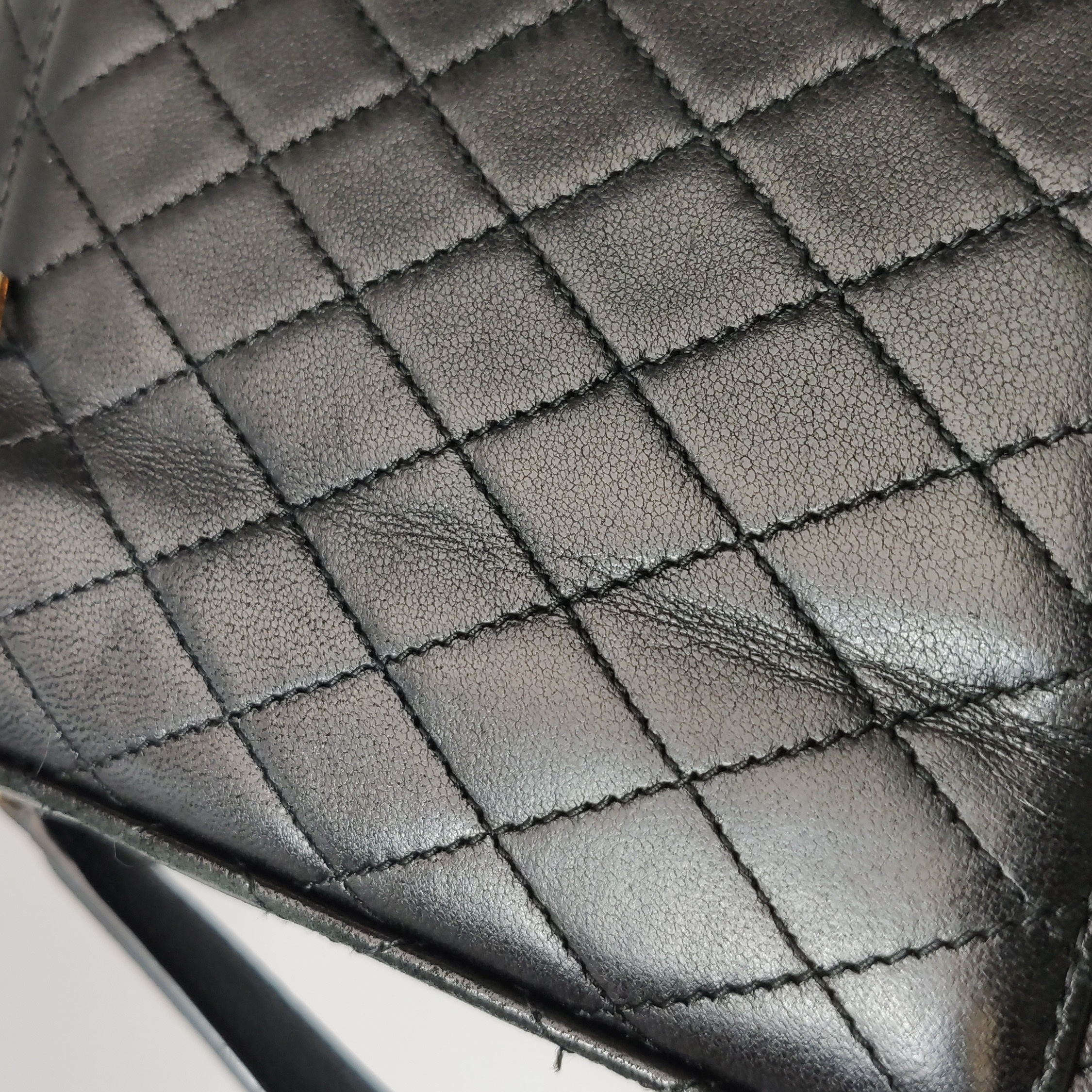 Saint Laurent Gaby Zip Around Vanity Bag Quilted Leather — photo 16 of 19