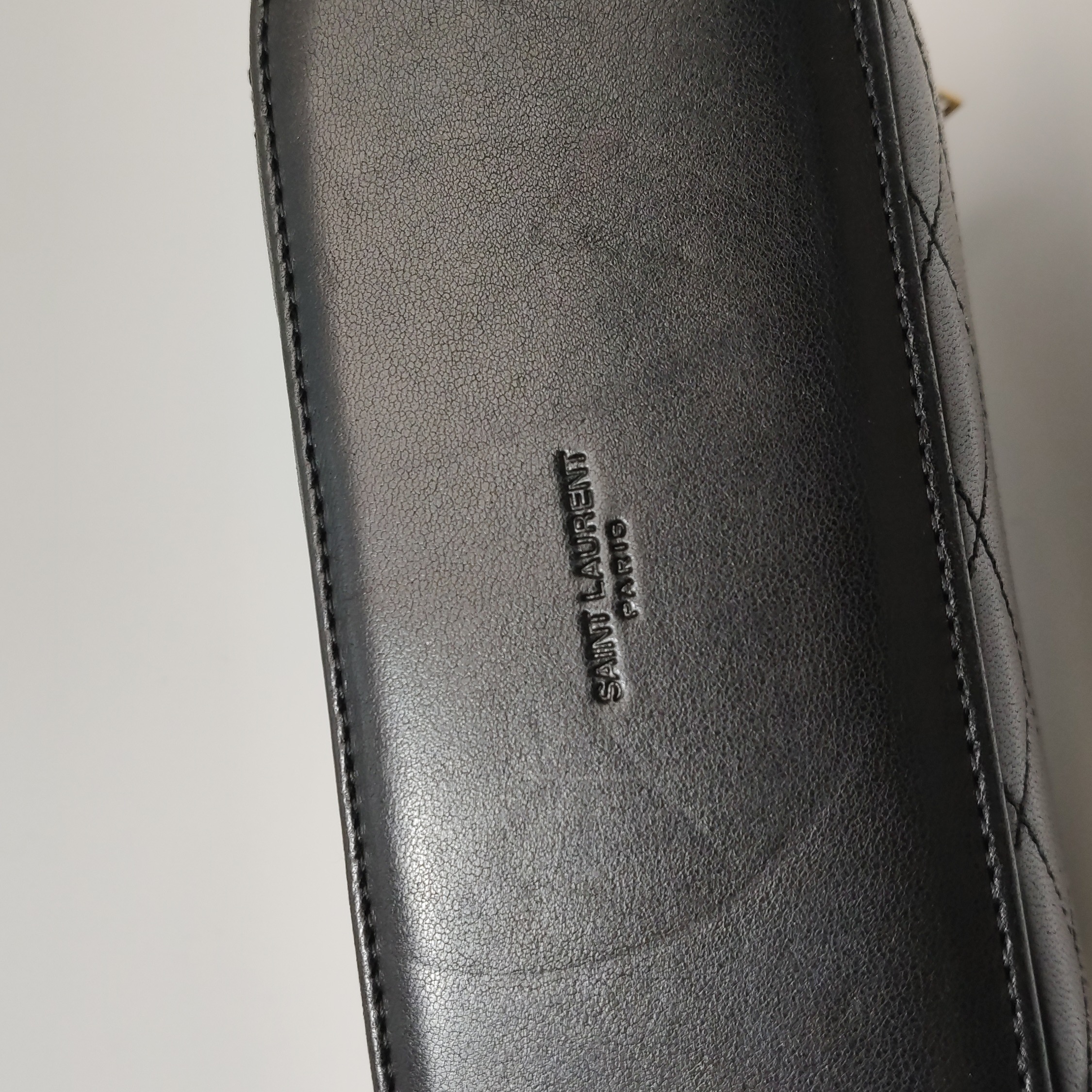 Saint Laurent Gaby Zip Around Vanity Bag Quilted Leather — photo 19 of 19