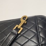 Saint Laurent Gaby Zip Around Vanity Bag Quilted Leather — thumbnail 13