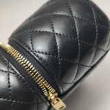 Saint Laurent Gaby Zip Around Vanity Bag Quilted Leather — thumbnail 15