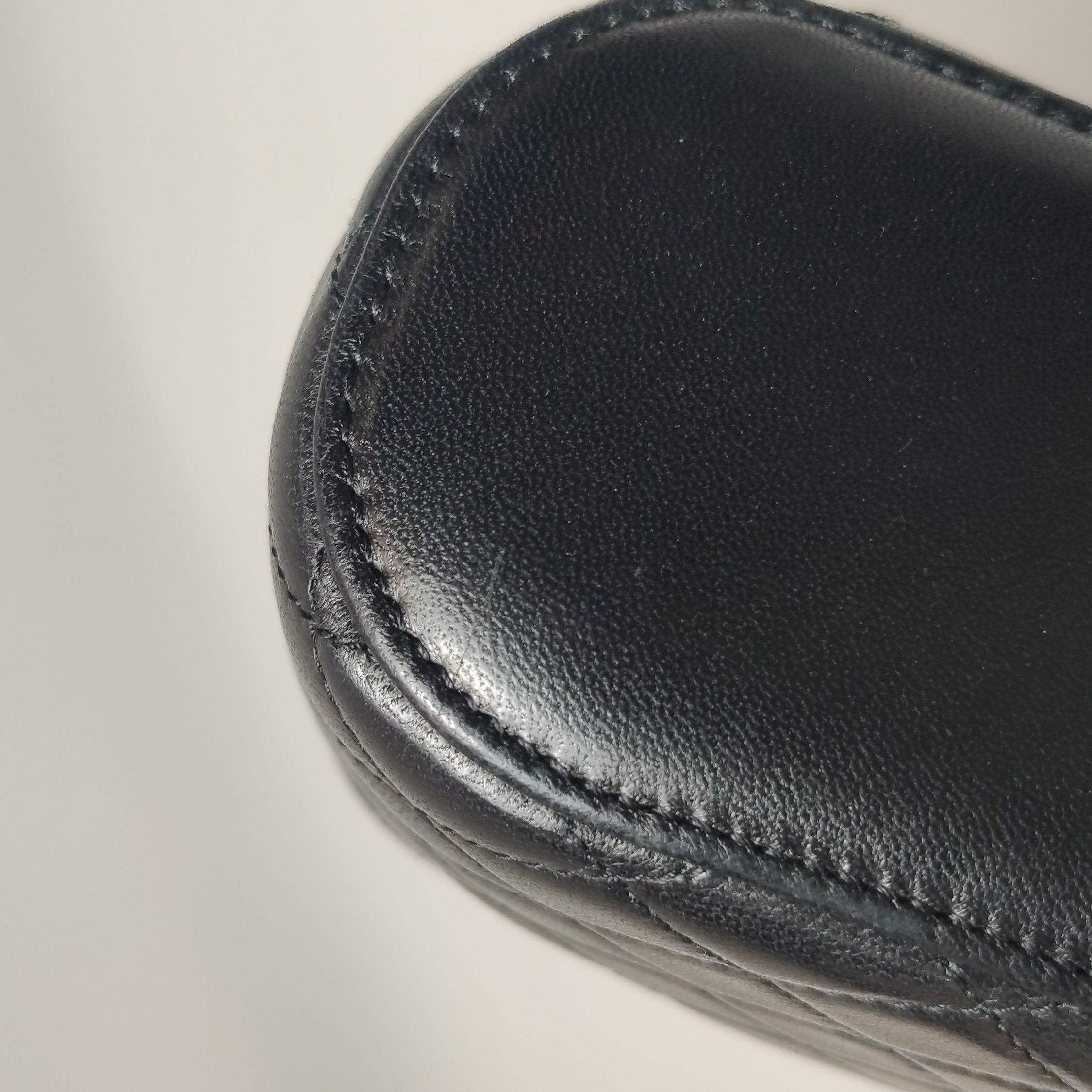 Saint Laurent Gaby Zip Around Vanity Bag Quilted Leather — photo 14 of 16