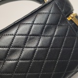 Saint Laurent Gaby Zip Around Vanity Bag Quilted Leather — thumbnail 11