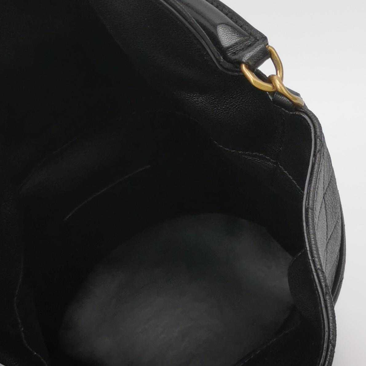 Saint Laurent Gaby Chain Bucket Bag Quilted Leather Mini — photo 7 of 15