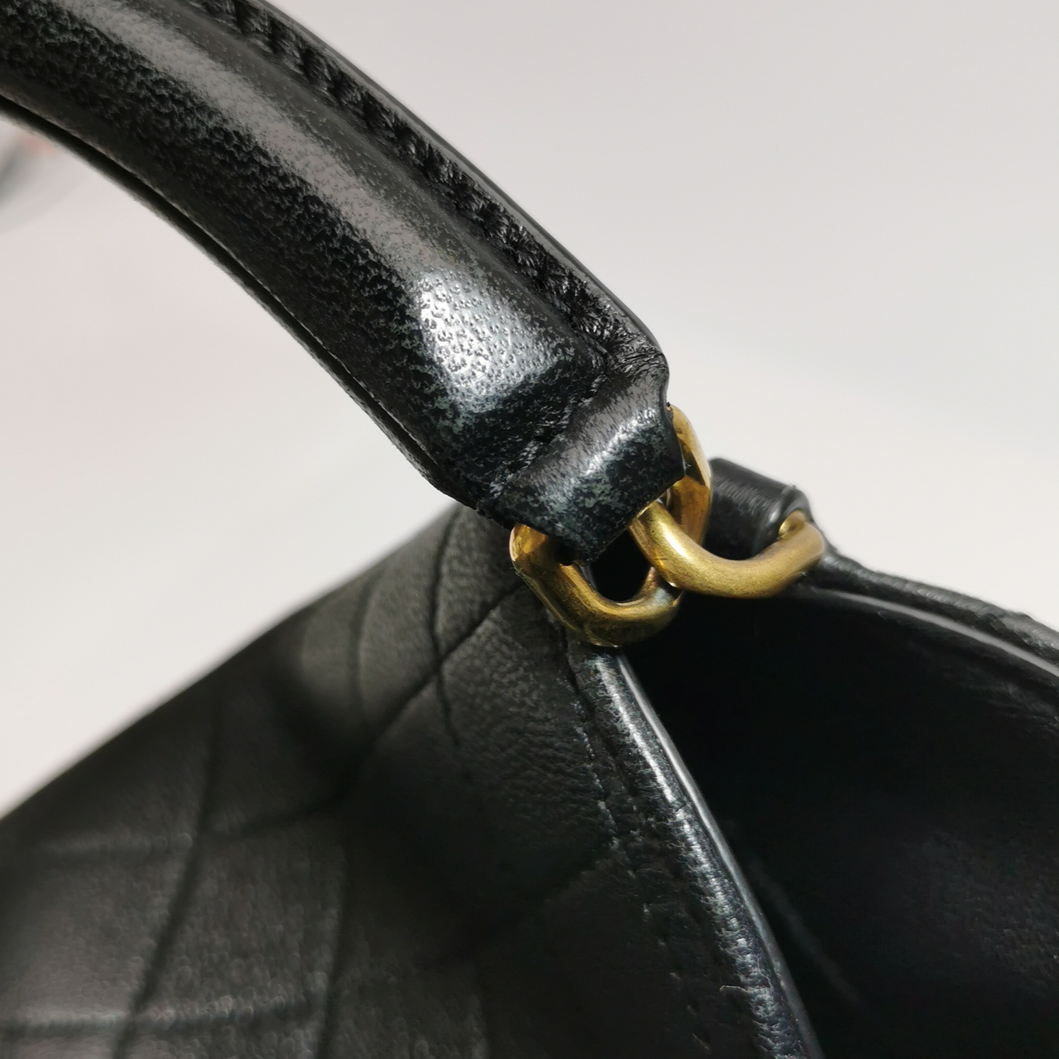 Saint Laurent Gaby Chain Bucket Bag Quilted Leather Mini — photo 13 of 15