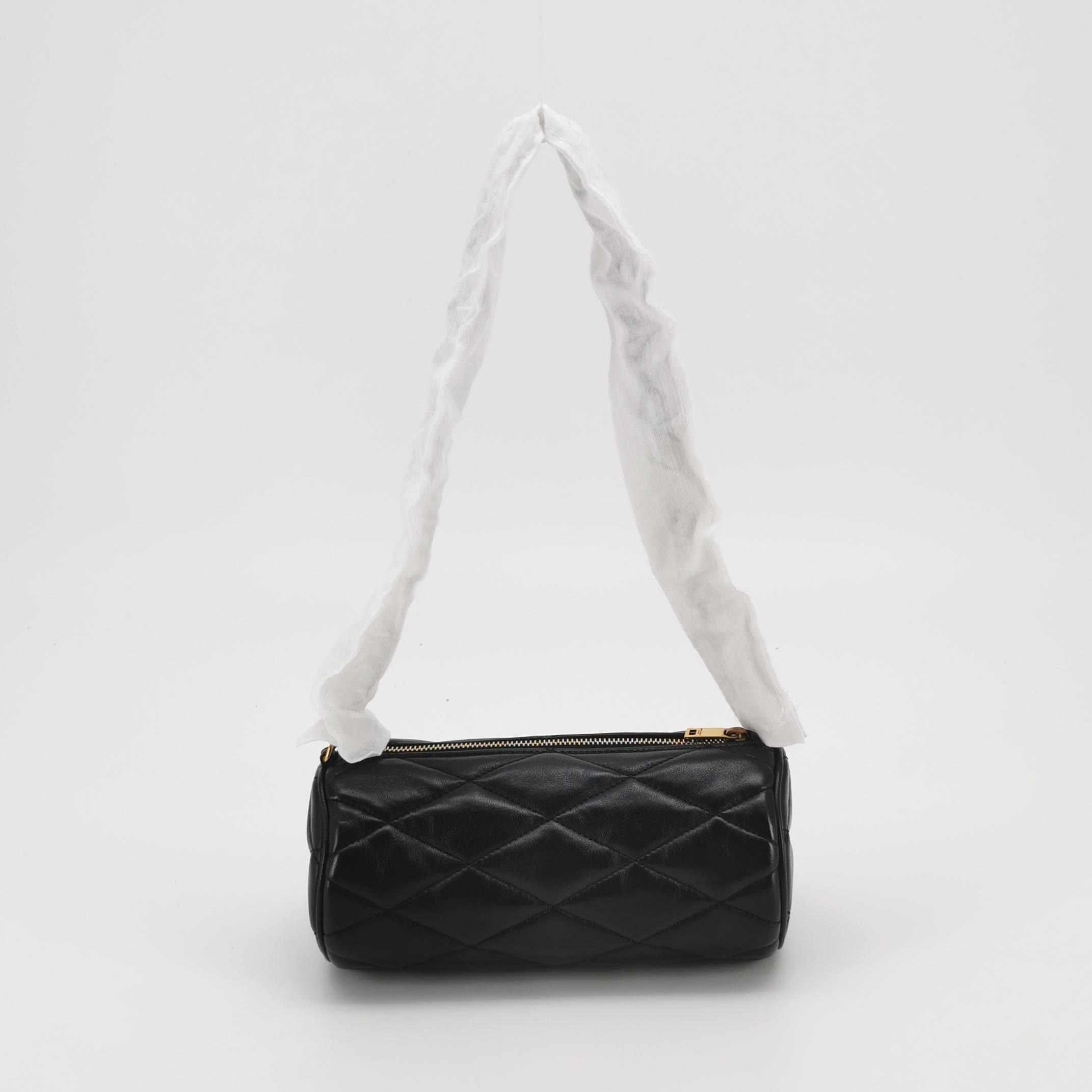 Saint Laurent Sade Tube Bag Quilted Leather Mini — photo 3 of 15