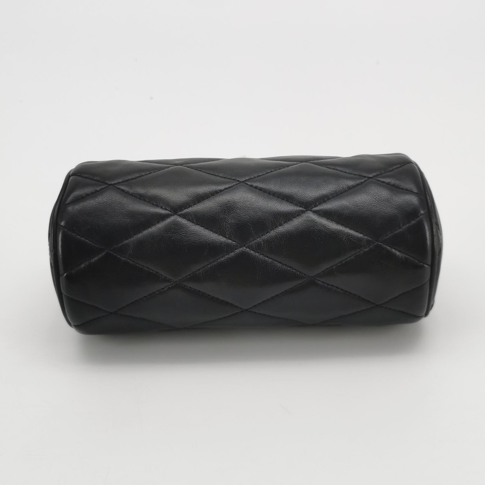 Saint Laurent Sade Tube Bag Quilted Leather Mini — photo 6 of 15