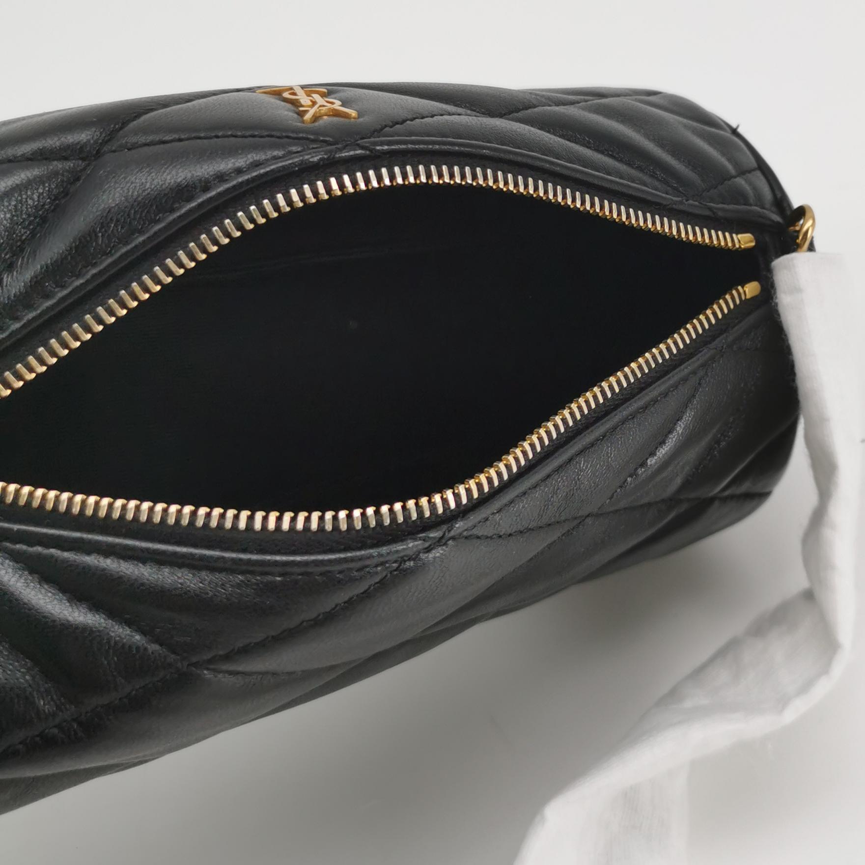 Saint Laurent Sade Tube Bag Quilted Leather Mini — photo 7 of 15