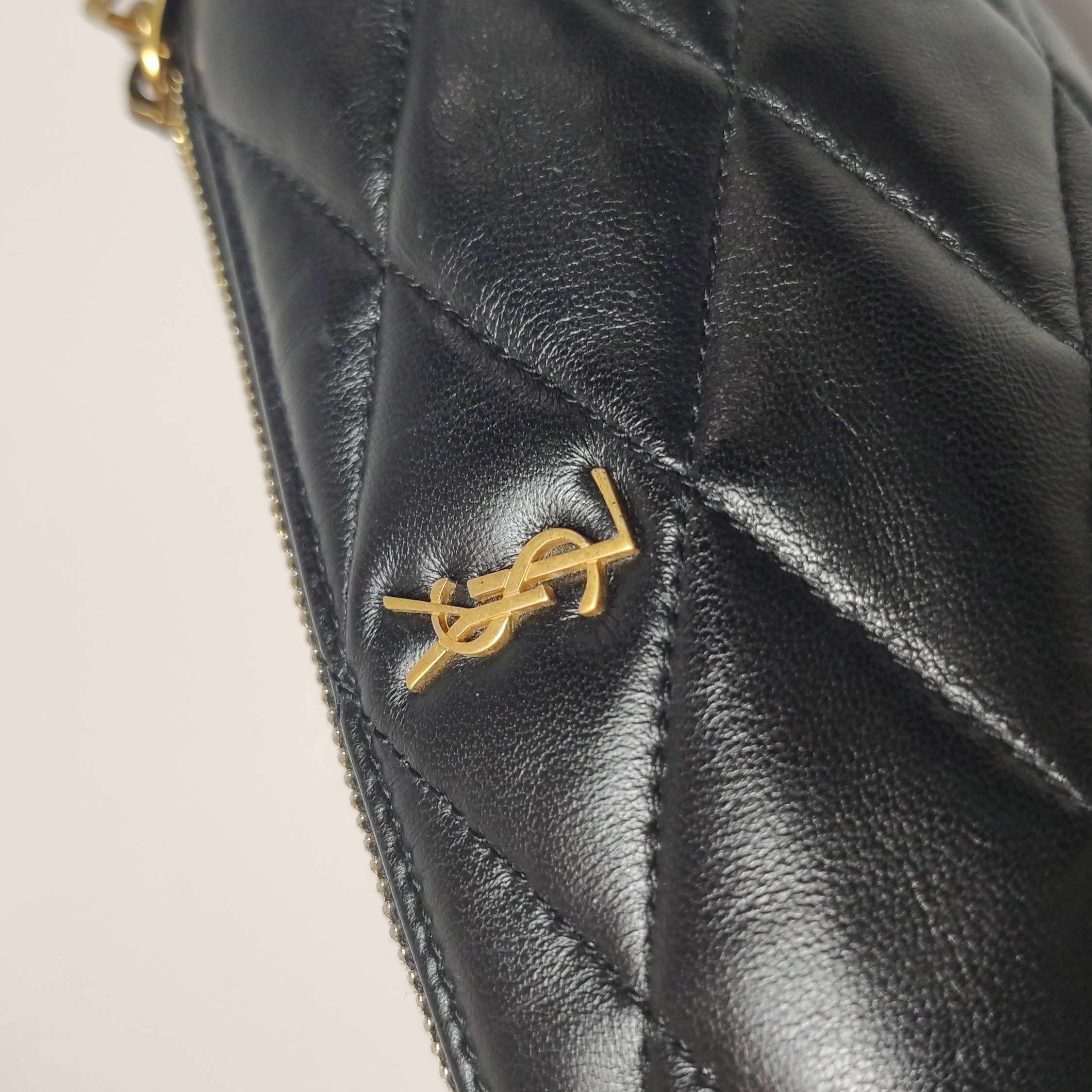Saint Laurent Sade Tube Bag Quilted Leather Mini — photo 9 of 15